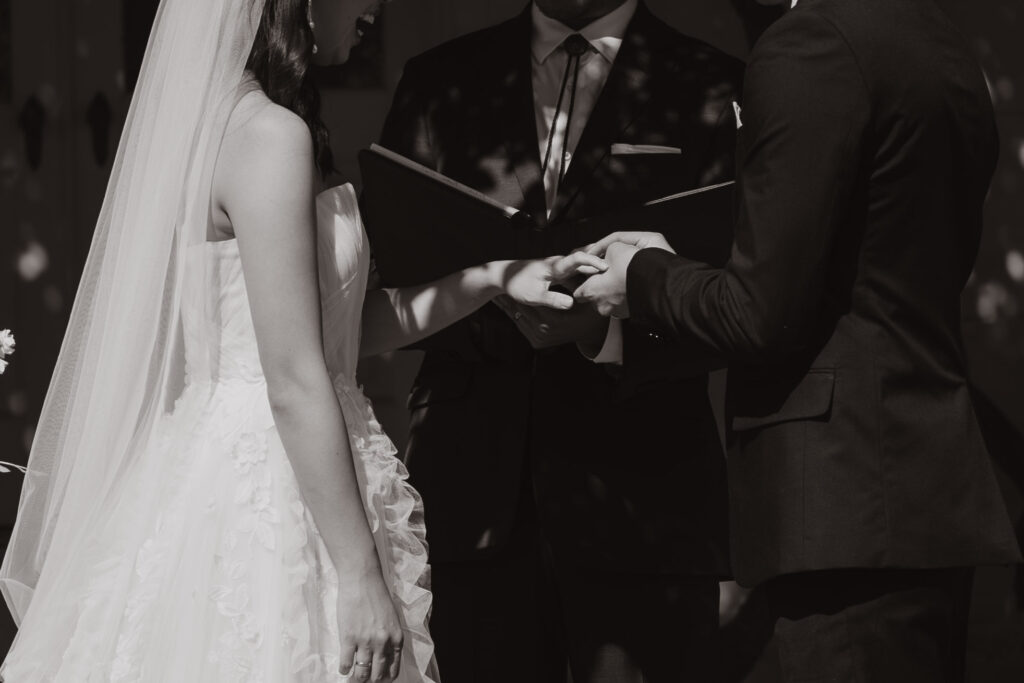 Exchanging Wedding Rings