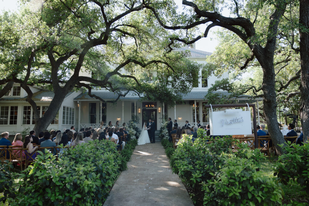 Wedding Ceremony in Austin Texas